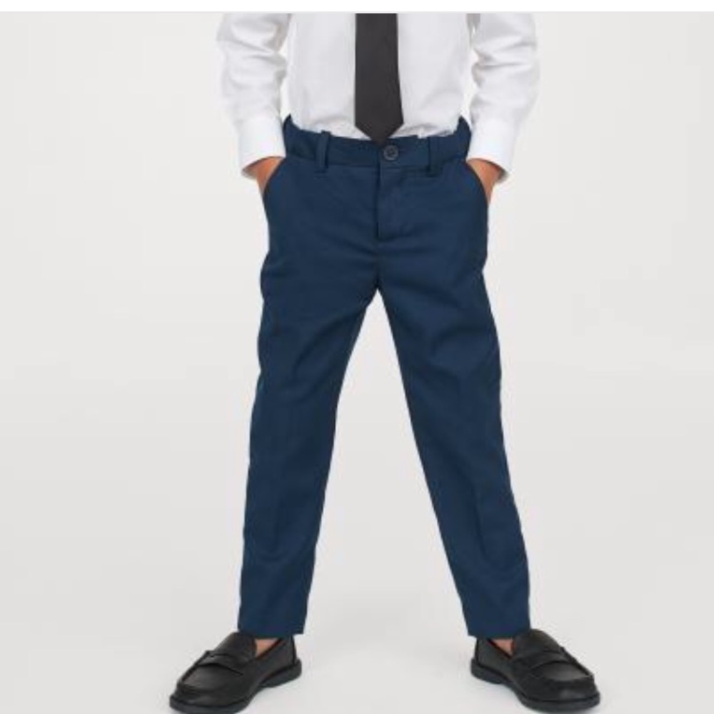 H&M Dark Blue Suit Pants, size US 2-3Y